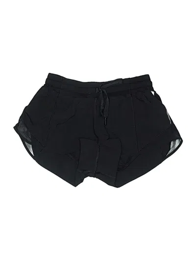 Pre-owned Lululemon Athletica Athletic Shorts In Black