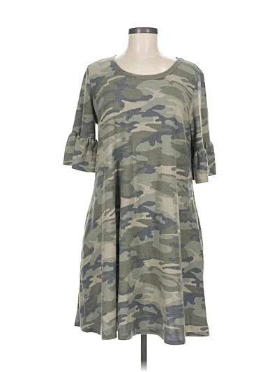 Pre-owned Heimish Usa Casual Dress In Green