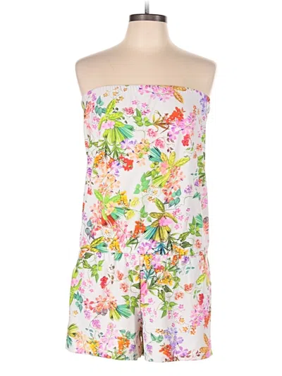 Pre-owned Shoshanna Romper In Pink