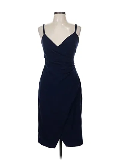 Pre-owned Eliza J Cocktail Dress In Blue