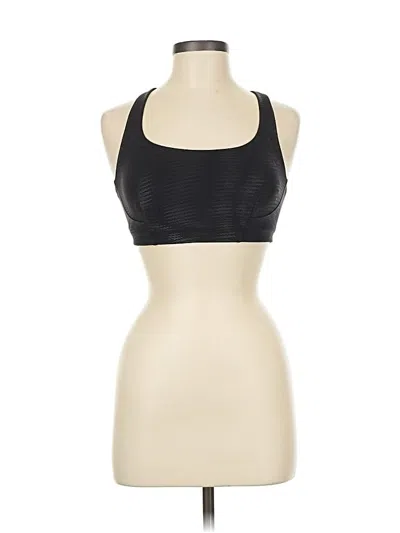 Pre-owned Lululemon Athletica Sports Bra In Black