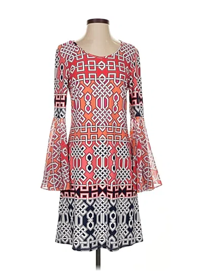 Pre-owned Msk Casual Dress In Red