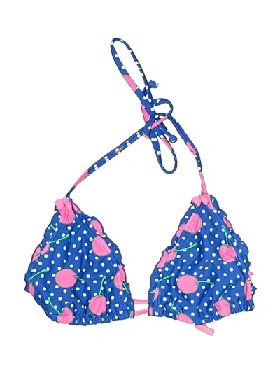 Pre-owned Arizona Jean Company Swimsuit Top In Blue