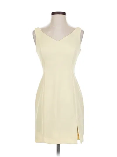 Pre-owned Hugo Buscati Collection Cocktail Dress In White