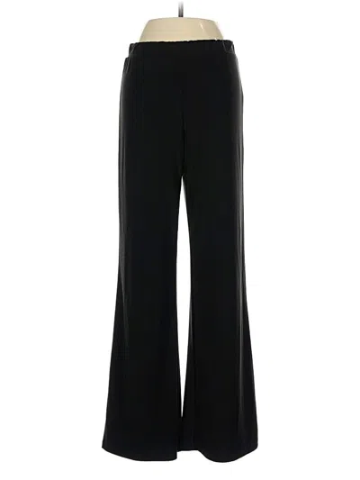 Pre-owned Franne Golde Dress Pants In Black