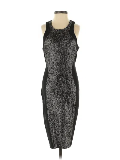 Torn By Ronny Kobo Cocktail Dress In Black