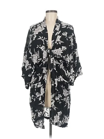 Pre-owned Spiritual Gangster Kimono In Black