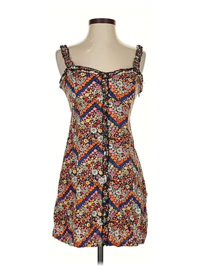 Pre-owned Forever 21 Casual Dress In Brown