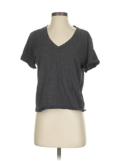 Pre-owned Athleta Short Sleeve T-shirt In Gray