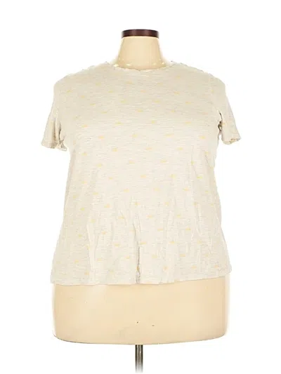 Pre-owned Dip Short Sleeve T-shirt In White