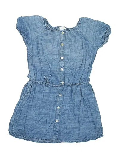 Pre-owned Bella Dahl Kids' Dress In Blue