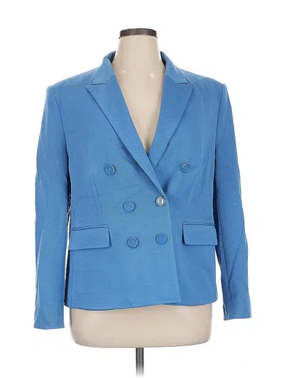 Pre-owned Boss By Hugo Boss Blazer Jacket In Blue