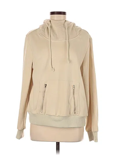 Pre-owned Unbranded Zip Up Hoodie In White