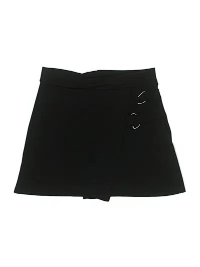 Pre-owned Boohoo Skort In Black