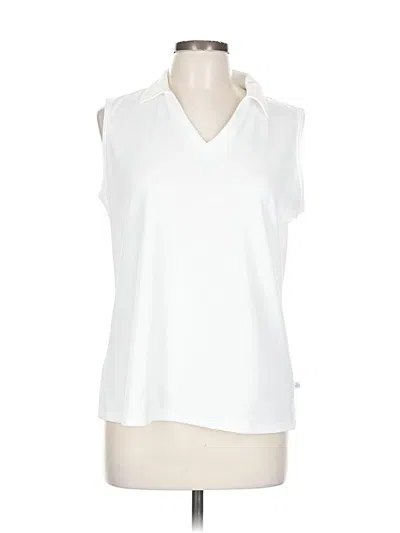 Pre-owned Lady Hagen Sleeveless T-shirt In White