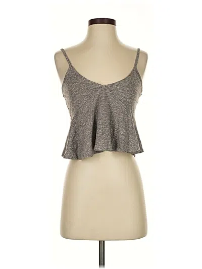 Pre-owned Bp. Tank Top Gray Strapless Neckline Tops
