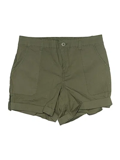 Pre-owned Social Standard By Sanctuary Khaki Shorts In Green