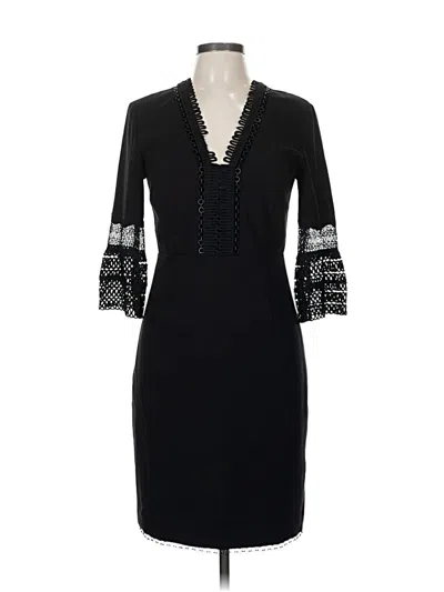 T Tahari Cocktail Dress In Black