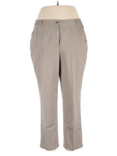 Pre-owned L.l.bean Khaki Pant In Brown