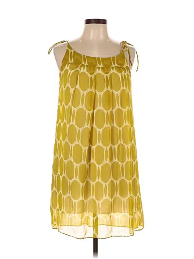 Pre-owned Francesca's Casual Dress In Yellow