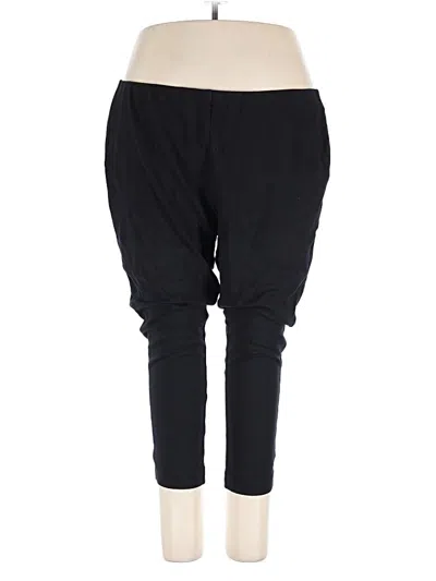 Pre-owned Jjill Active Pants In Black