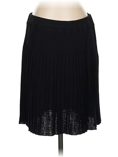 Pre-owned St John Formal Skirt In Black