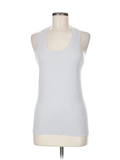 Pre-owned Athleta Tank Top Gray Halter Neckline Tops