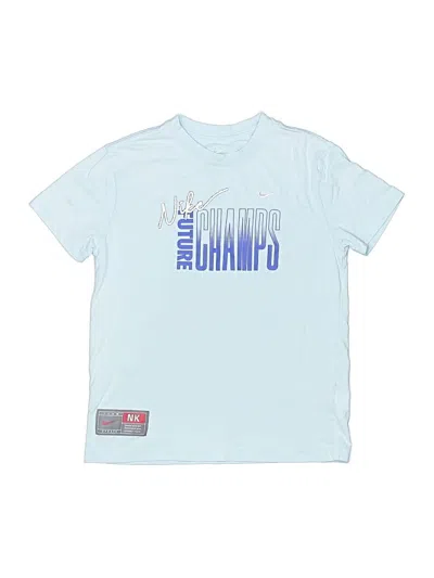 Pre-owned Nike Kids' Short Sleeve T-shirt In Blue