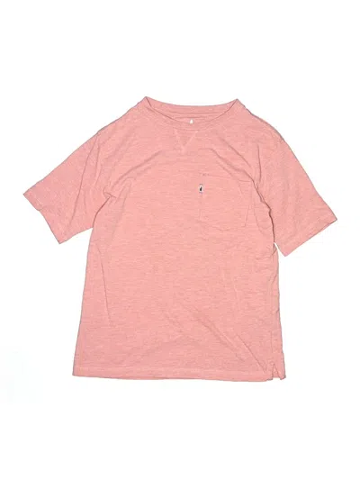 Pre-owned Johnnie-o Kids' Short Sleeve T-shirt In Pink