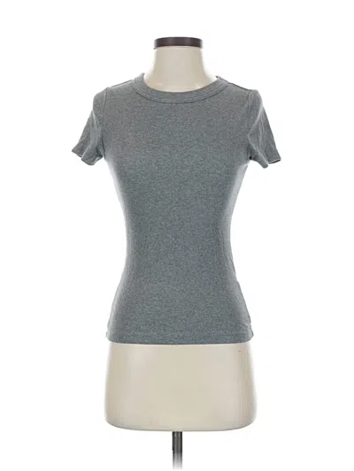 Pre-owned Banana Republic Short Sleeve T-shirt In Gray