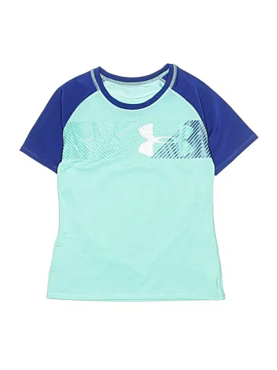 Pre-owned Under Armour Kids' Active T-shirt In Blue