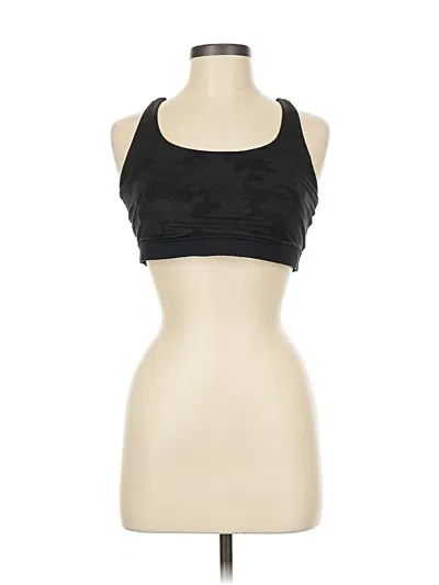 Pre-owned Lululemon Athletica Sports Bra In Black