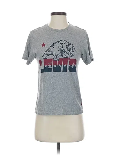 Pre-owned Levi's Short Sleeve T-shirt In Gray