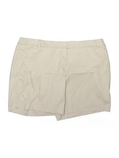 Pre-owned Talbots Khaki Shorts In Brown
