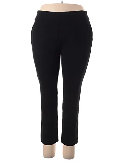 Pre-owned Charter Club Active Pants In Black