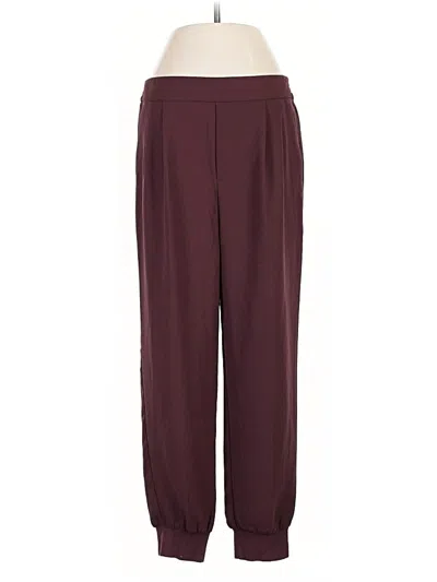 Pre-owned Gap Casual Pants In Burgundy