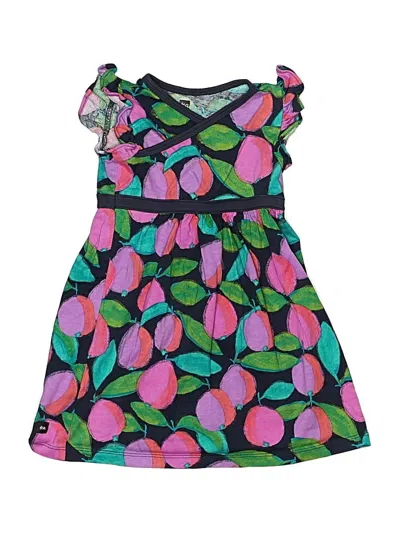 Pre-owned Tea Kids' Dress In Purple