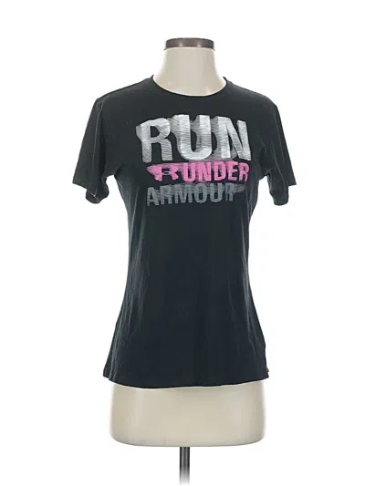 Pre-owned Under Armour Active T-shirt In Black