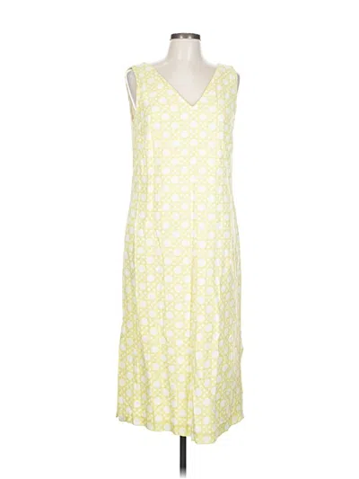 Pre-owned Ann Taylor Casual Dress In Yellow