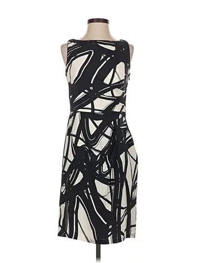 Pre-owned Ann Taylor Cocktail Dress In Black