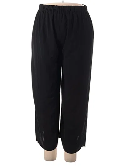 Pre-owned Emery Rose Track Pants In Black