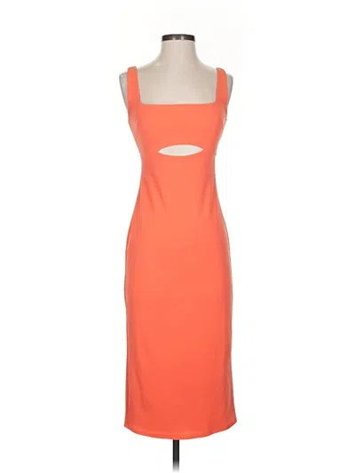 Pre-owned Lulus Cocktail Dress In Orange