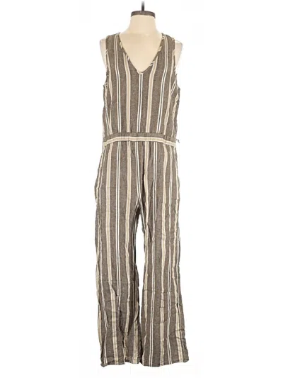 Pre-owned Drew Jumpsuit In Gray