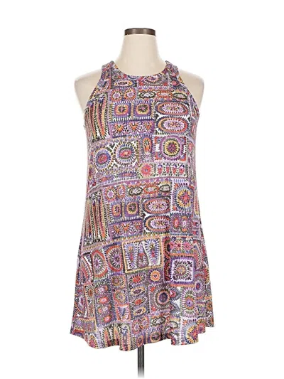 Pre-owned Veronica M Casual Dress In Purple