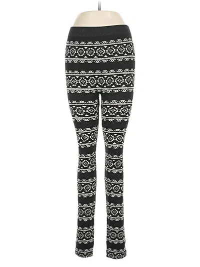 Pre-owned Pink Republic Leggings In Black