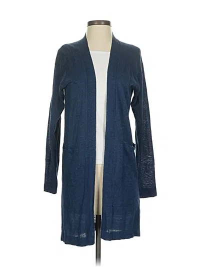 Pre-owned Uniqlo Cardigan Sweater In Blue