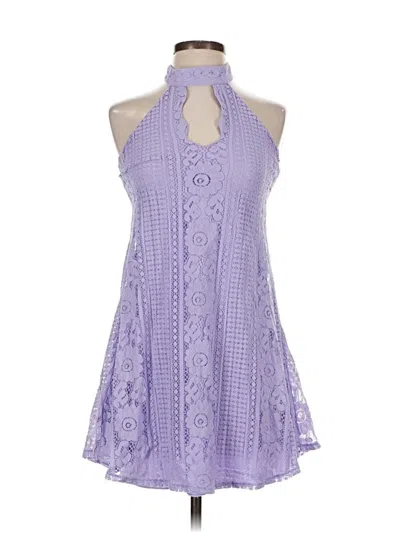Pre-owned Miami Casual Dress In Purple