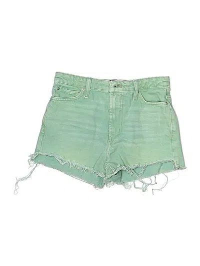 Pre-owned Bdg Denim Shorts In Green