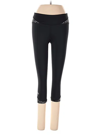 Pre-owned Under Armour Active Pants In Black