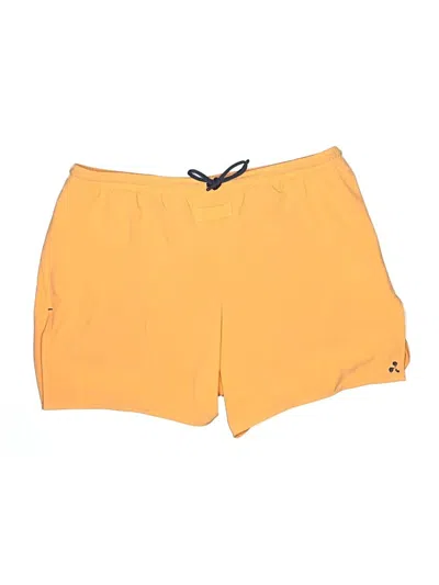 Pre-owned Assorted Brands Athletic Shorts In Orange